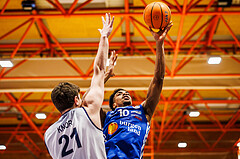 Basketball, win2day Basketball Superliga 2024/25, Grunddurchgang Runde 9, BBC Nord Dragonz, Oberwart Gunners, Robert Allen (10)