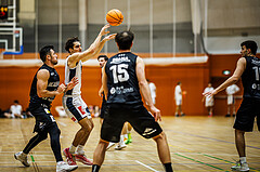 Basketball, Basketball Zweite Liga 2024/25, Grunddurchgang 8.Runde, Vienna Timberwolves, Güssing Blackbirds, Armin Karian (7)