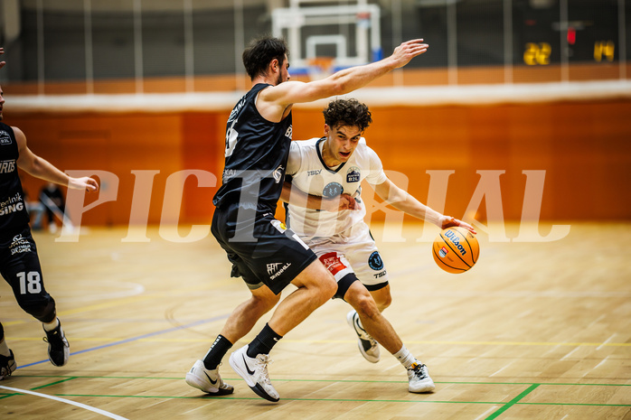 Basketball, Basketball Zweite Liga 2024/25, Grunddurchgang 8.Runde, Vienna Timberwolves, Güssing Blackbirds, Daniele Kuchar (22)