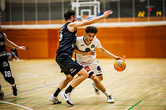 Basketball, Basketball Zweite Liga 2024/25, Grunddurchgang 8.Runde, Vienna Timberwolves, Güssing Blackbirds, Daniele Kuchar (22)
