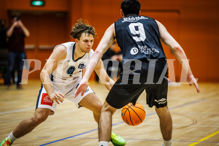 Basketball, Basketball Zweite Liga 2024/25, Grunddurchgang 8.Runde, Vienna Timberwolves, Güssing Blackbirds, Felix Angerbauer (4)