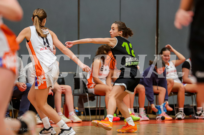 16.11.2024 Österreichischer Basketballverband 2024/25, SLWU16, Basket Duchess vs. Basket Flames UNION
