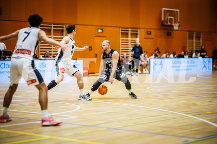 Basketball, Basketball Zweite Liga 2024/25, Grunddurchgang 8.Runde, Vienna Timberwolves, Güssing Blackbirds, Mate Horvath (18)