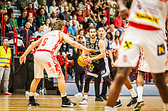 Basketball, win2day Basketball Superliga 2024/25, Grunddurchgang 9.Runde, Traiskirchen Lions, Gmunden Swans, Daniel Friedrich (6)