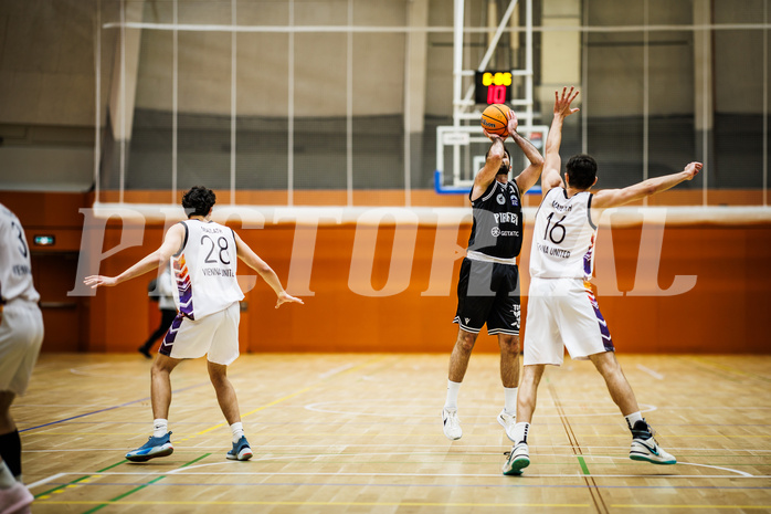 Basketball, Basketball Zweite Liga 2024/25, Grunddurchgang 8.Runde, Vienna United, Wörthersee Piraten, Marin Sliskovic (21)