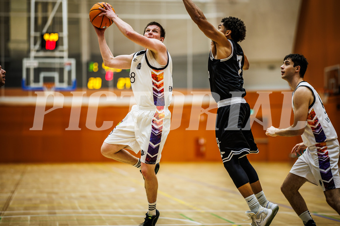 Basketball, Basketball Zweite Liga 2024/25, Grunddurchgang 8.Runde, Vienna United, Wörthersee Piraten, Jakub Kotala (18)