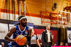 Basketball, win2day Basketball Superliga 2024/25, Grunddurchgang Runde 9, BBC Nord Dragonz, Oberwart Gunners, Siegfried Reid (5)