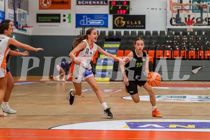 16.11.2024 Österreichischer Basketballverband 2024/25, SLWU16, Basket Duchess vs. Basket Flames UNION

