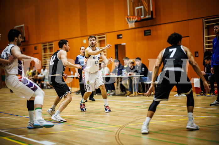 Basketball, Basketball Zweite Liga 2024/25, Grunddurchgang 8.Runde, Vienna United, Wörthersee Piraten, Marko Bakula (19)