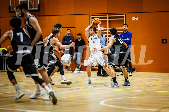 Basketball, Basketball Zweite Liga 2024/25, Grunddurchgang 8.Runde, Vienna United, Wörthersee Piraten, Marius Witzmann (11)