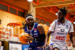 Basketball, win2day Basketball Superliga 2024/25, Grunddurchgang Runde 9, BBC Nord Dragonz, Oberwart Gunners, Siegfried Reid (5)