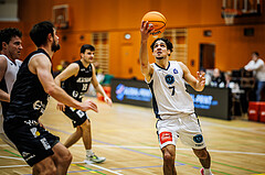 Basketball, Basketball Zweite Liga 2024/25, Grunddurchgang 8.Runde, Vienna Timberwolves, Güssing Blackbirds, Armin Karian (7)