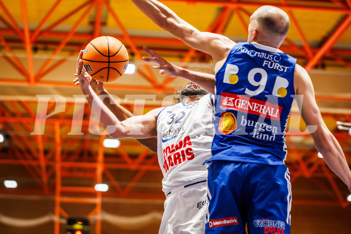 Basketball, win2day Basketball Superliga 2024/25, Grunddurchgang Runde 9, BBC Nord Dragonz, Oberwart Gunners, Sead Hadzifejzovic (32)