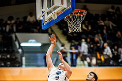 Basketball, Basketball Zweite Liga 2024/25, Grunddurchgang 8.Runde, Vienna Timberwolves, Güssing Blackbirds, Philipp D'Angelo (9)