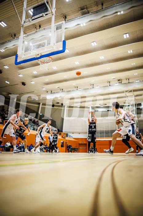 Basketball, Basketball Zweite Liga 2024/25, Grunddurchgang 8.Runde, Vienna Timberwolves, Güssing Blackbirds, Noah Hajszan (16)