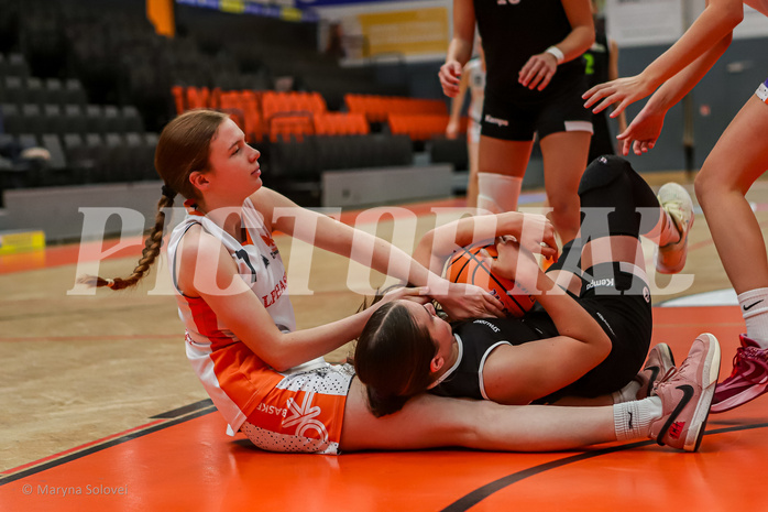 16.11.2024 Österreichischer Basketballverband 2024/25, SLWU16, Basket Duchess vs. Basket Flames UNION
