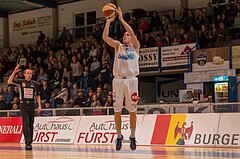 Basketball, ABL 2017/18, Grunddurchgang 25.Runde, Oberwart Gunners, Fürstenfeld Panthers, Sebastian Käferle (7)