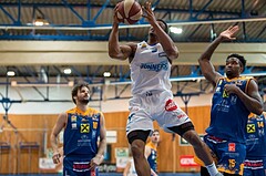 Basketball, ABL 2017/18, Grunddurchgang 25.Runde, Oberwart Gunners, Fürstenfeld Panthers, Marcel White (13)