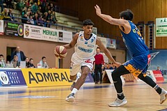 Basketball, ABL 2017/18, Grunddurchgang 25.Runde, Oberwart Gunners, Fürstenfeld Panthers, Gregg Denzel (9)