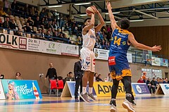 Basketball, ABL 2017/18, Grunddurchgang 25.Runde, Oberwart Gunners, Fürstenfeld Panthers, Gregg Denzel (9)