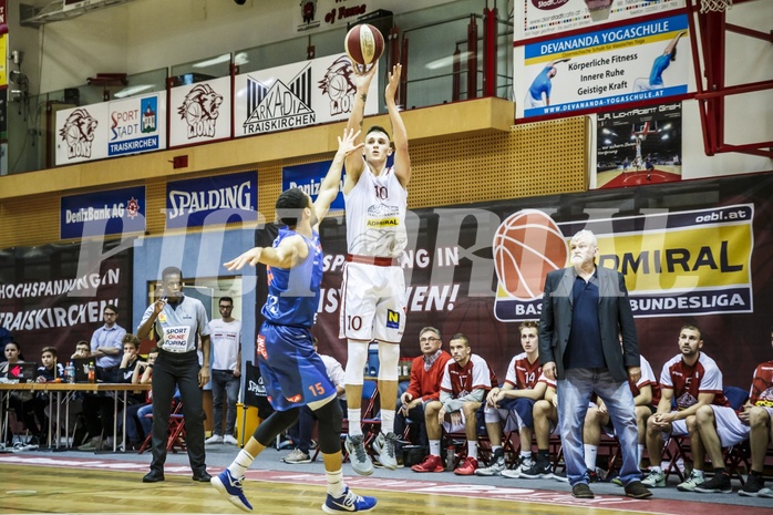 Basketball, ABL 2018/19, Grunddurchgang 9.Runde, Traiskirchen Lions, Kapfenberg Bulls, Aleksandar Andjelkovic (10)