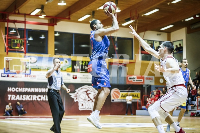 Basketball, ABL 2018/19, Grunddurchgang 9.Runde, Traiskirchen Lions, Kapfenberg Bulls, Elijah Wilson (4)