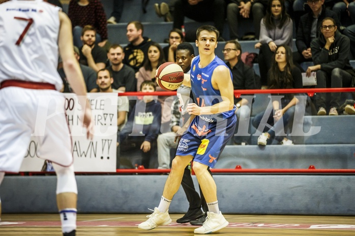 Basketball, ABL 2018/19, Grunddurchgang 9.Runde, Traiskirchen Lions, Kapfenberg Bulls, Tobias Schrittwieser (14)