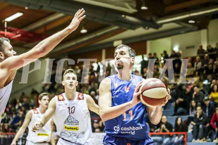 Basketball, ABL 2018/19, Grunddurchgang 9.Runde, Traiskirchen Lions, Kapfenberg Bulls, Milan Stegnjaic (11)