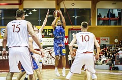 Basketball, ABL 2018/19, Grunddurchgang 9.Runde, Traiskirchen Lions, Kapfenberg Bulls, Elijah Wilson (4)