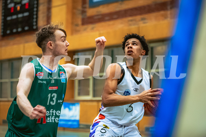 Basketball, Basketball Zweite Liga 2022/23, Playdown Spiel 5, Vienna United, Future Team Steiermark, Obinna Anthony Ndukwe (5)