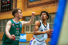 Basketball, Basketball Zweite Liga 2022/23, Playdown Spiel 5, Vienna United, Future Team Steiermark, Obinna Anthony Ndukwe (5)