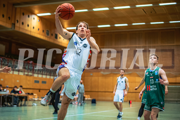 Basketball, Basketball Zweite Liga 2022/23, Playdown Spiel 5, Vienna United, Future Team Steiermark, Philipp Steinmeyer (12)