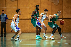 Basketball, Basketball Zweite Liga 2022/23, Playdown Spiel 5, Vienna United, Future Team Steiermark, Noah Oguamalam (23), Simon Okoro (19), Vladislav Boshkov (45), David Vötsch (9)