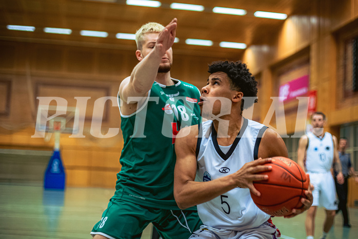 Basketball, Basketball Zweite Liga 2022/23, Playdown Spiel 5, Vienna United, Future Team Steiermark, Alan Derado (18), Obinna Anthony Ndukwe (5)