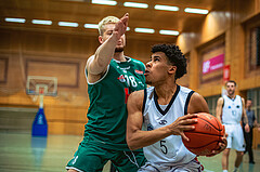 Basketball, Basketball Zweite Liga 2022/23, Playdown Spiel 5, Vienna United, Future Team Steiermark, Alan Derado (18), Obinna Anthony Ndukwe (5)