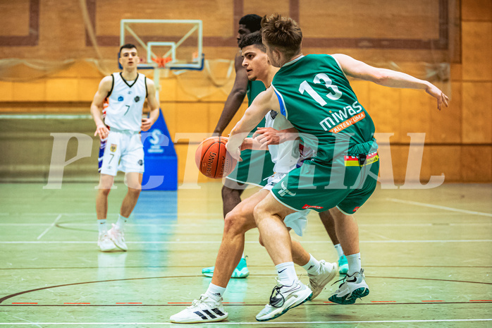 Basketball, Basketball Zweite Liga 2022/23, Playdown Spiel 5, Vienna United, Future Team Steiermark, Vladislav Boshkov (45)