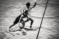 Basketball, Basketball Zweite Liga 2023/24, Grunddurchgang 17.Runde, Basket Flames, Union Deutsch Wagram Alligators, Simon Marek (11), Dean-Leon Cantor (9)