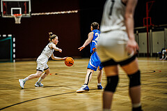 Basketball, Win2Day Basketball Damen Superliga 2023/24, Grunddurchgang 12.Runde, Basket Flames, DBB LZ OÖ, Sarah Nindl (5)