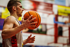 Basketball, win2day Basketball Superliga 2023/24, Grunddurchgang 21.Runde, Traiskirchen Lions, Flyers Wels, Edgars Lasenbergs (25)