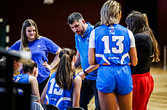 Basketball, Win2Day Basketball Damen Superliga 2023/24, Grunddurchgang 12.Runde, Basket Flames, DBB LZ OÖ, Damir Kuranovic (Head Coach)