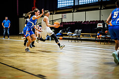 Basketball, Win2Day Basketball Damen Superliga 2023/24, Grunddurchgang 12.Runde, Basket Flames, DBB LZ OÖ, Lena Eichler (6)