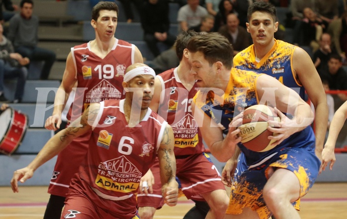 18.03.2018 Basketball ABL 2017/18 Grunddurchgang 28. Runde Traiskirchen Lions vs. Fürstenfeld Panthers
