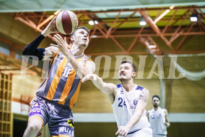 Basketball, ABL 2018/19, CUP Achtelfinale, BBC Nord Dragonz, Klosterneuburg Dukes, Max Hopfgartner (11)