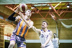 Basketball, ABL 2018/19, CUP Achtelfinale, BBC Nord Dragonz, Klosterneuburg Dukes, Max Hopfgartner (11)