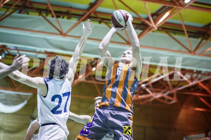 Basketball, ABL 2018/19, CUP Achtelfinale, BBC Nord Dragonz, Klosterneuburg Dukes, Moritz Lanegger (6)