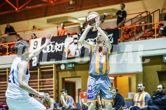Basketball, ABL 2018/19, CUP Achtelfinale, BBC Nord Dragonz, Klosterneuburg Dukes, Juri Blazevic (19)