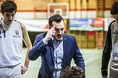 Basketball, ABL 2018/19, CUP Achtelfinale, BBC Nord Dragonz, Klosterneuburg Dukes, Dusan Kozlica (Head Coach)