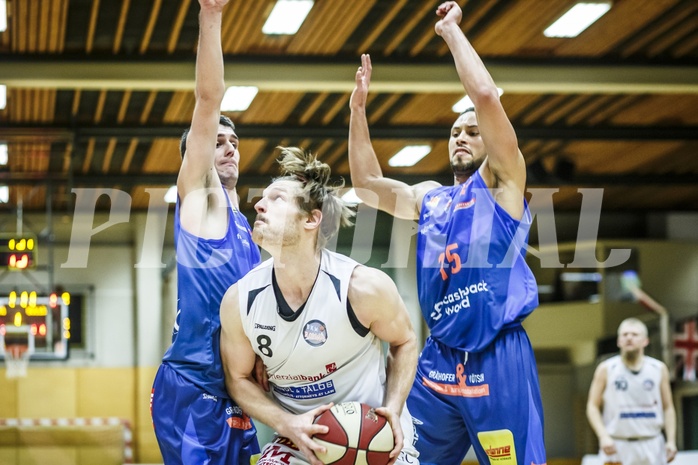 Basketball, ABL 2018/19, CUP Achtelfinale, Mattersburg Rocks, Kapfenberg Bulls, Maximilian HÜBNER (8)