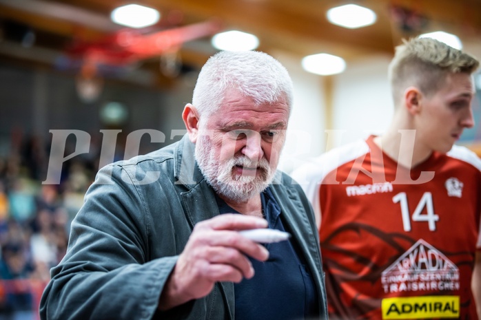 Basketball, Admiral Basketball Superliga 2019/20, Grunddurchgang 2.Runde, Traiskirchen Lions, BC Vienna, Zoran Kostic (Head Coach)