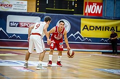 Basketball, Admiral Basketball Superliga 2019/20, Grunddurchgang 2.Runde, Traiskirchen Lions, BC Vienna, Mustafa Hassan Zadeh (5)